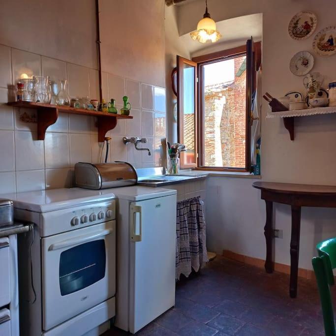 La Casa Del Gallo Radicondoli Dış mekan fotoğraf