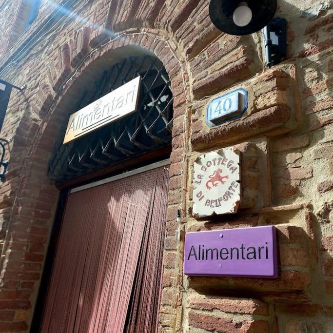 La Casa Del Gallo Radicondoli Dış mekan fotoğraf