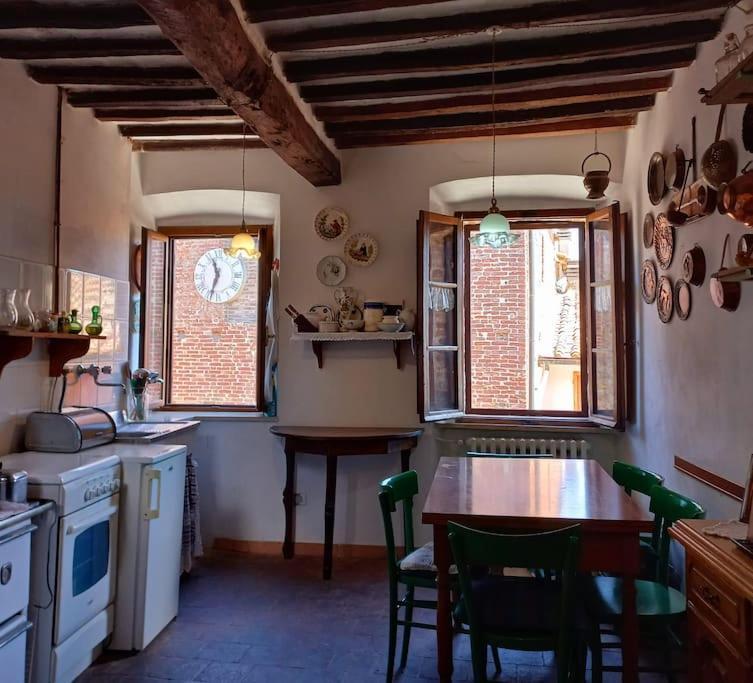 La Casa Del Gallo Radicondoli Dış mekan fotoğraf