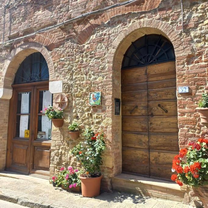 La Casa Del Gallo Radicondoli Dış mekan fotoğraf