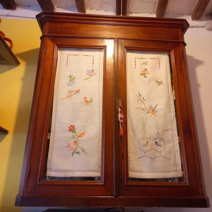 La Casa Del Gallo Radicondoli Dış mekan fotoğraf