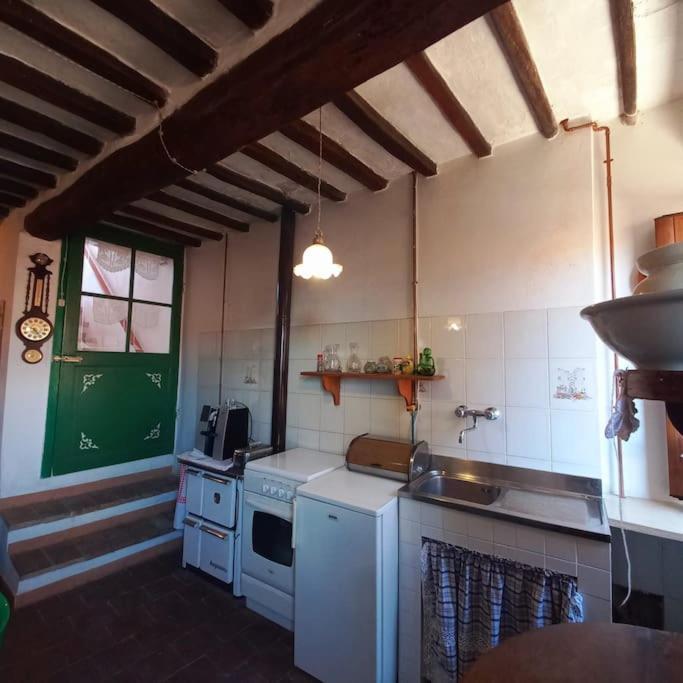 La Casa Del Gallo Radicondoli Dış mekan fotoğraf