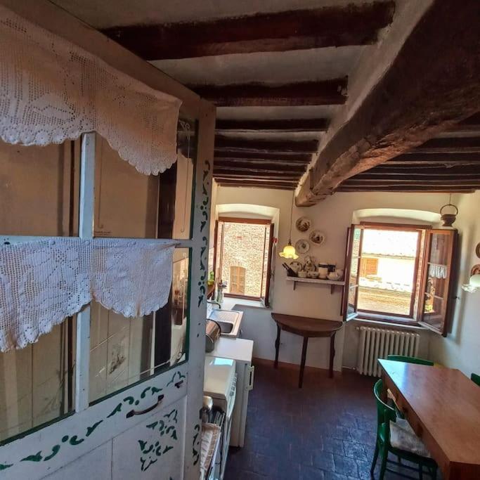 La Casa Del Gallo Radicondoli Dış mekan fotoğraf